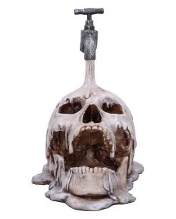 Tapped Drowning Totenkopf 11 Tapped Drowning Totenkopf -Karneval Universe Verkäufe tapped drowning totenschaedel deko gothic halloween und horror deko tapped drowning skull decor 51004 5