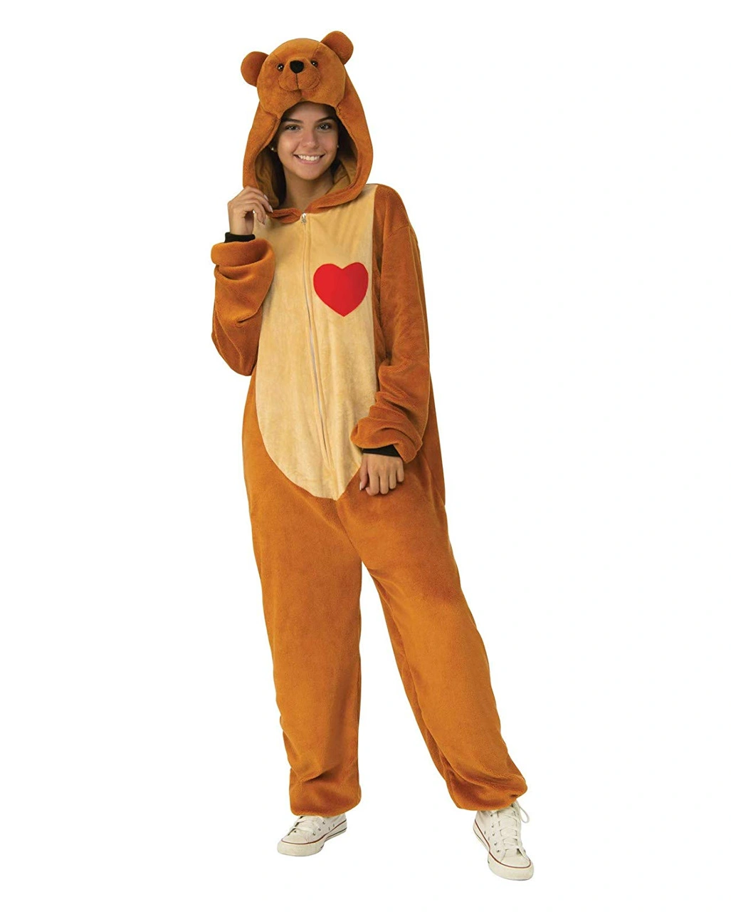 Teddybär Kostüm Mit Herz Unisex 4 Teddybär Kostüm Mit Herz Unisex – Bild 2