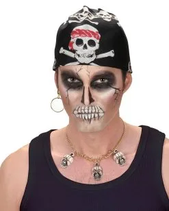 Totenkopf Bandana / Kopftuch 7 Totenkopf Bandana / Kopftuch -Karneval Universe Verkäufe totenkopf bandana seeraeuber bandana piraten bandana rocker bandana 15840 3