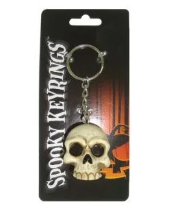 Totenschädel Schlüsselanhänger 4cm
