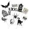 Antike Halloween Photo Sticks 12 St. -Karneval Universe Verkäufe vintage halloween photo sticks vintage halloween foto sticks partyzubehoer 51506 01