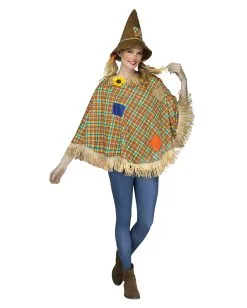 Kostümponcho Vogelscheuche -Karneval Universe Verkäufe vogelscheuche kostuem poncho kostuem ueberwurf fuer fasching scarecrow poncho 31101 2