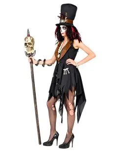Voodoo Priesterin Halloween Kostüm -Karneval Universe Verkäufe voodoo priesterin kostuem fuer damen halloween voodoo hexenmeisterin kostuem voodoo priestess costume 51876 3