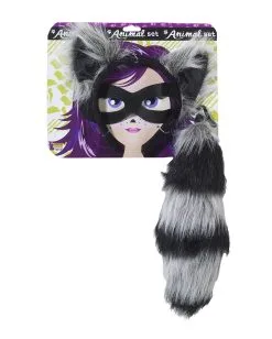 Kostüm-Set Waschbär