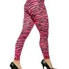 80s Zebra Leggings Pink -Karneval Universe Verkäufe zebra kostuem leggings pink 80er jahre kostuemzubehoer 80s costume leggings 31559