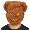 Flauschige Zombie Bär Maske -Karneval Universe Verkäufe zombie baer maske gruselige horror tiermaske fuer halloween 25350