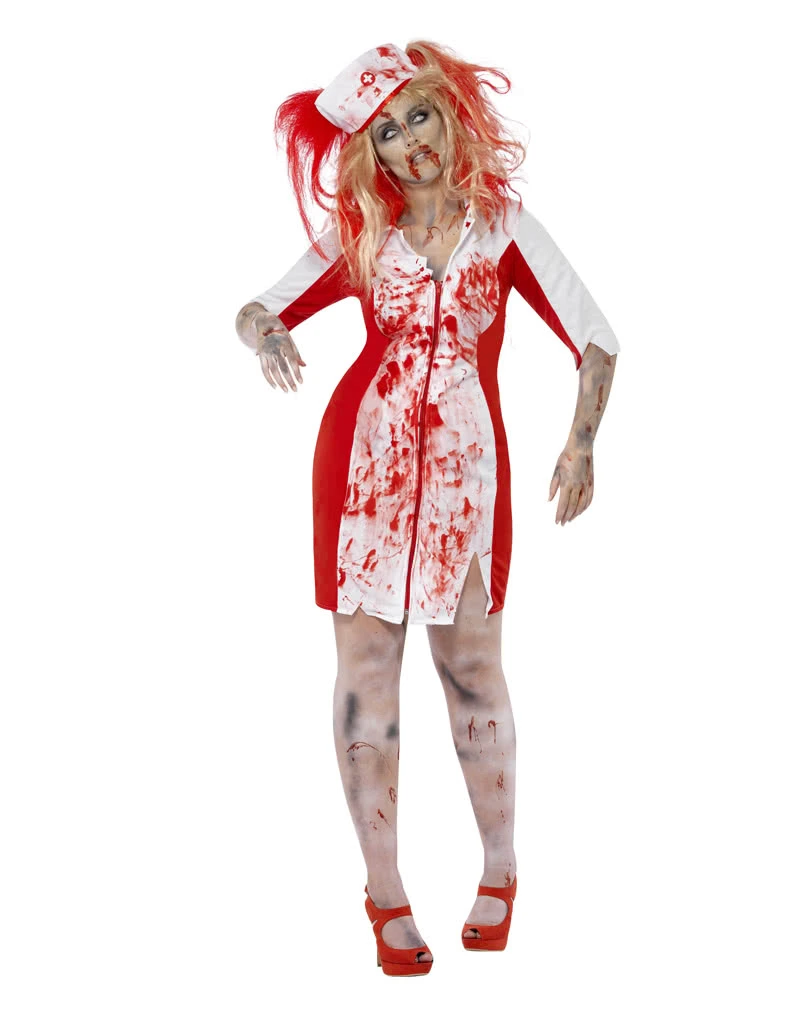 Zombie Krankenschwester Kostüm Plus Size 3 Zombie Krankenschwester Kostüm Plus Size